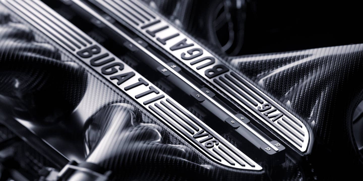 Bugatti Chiron Successor Will Use a V16 Hybrid, Have a Listen
