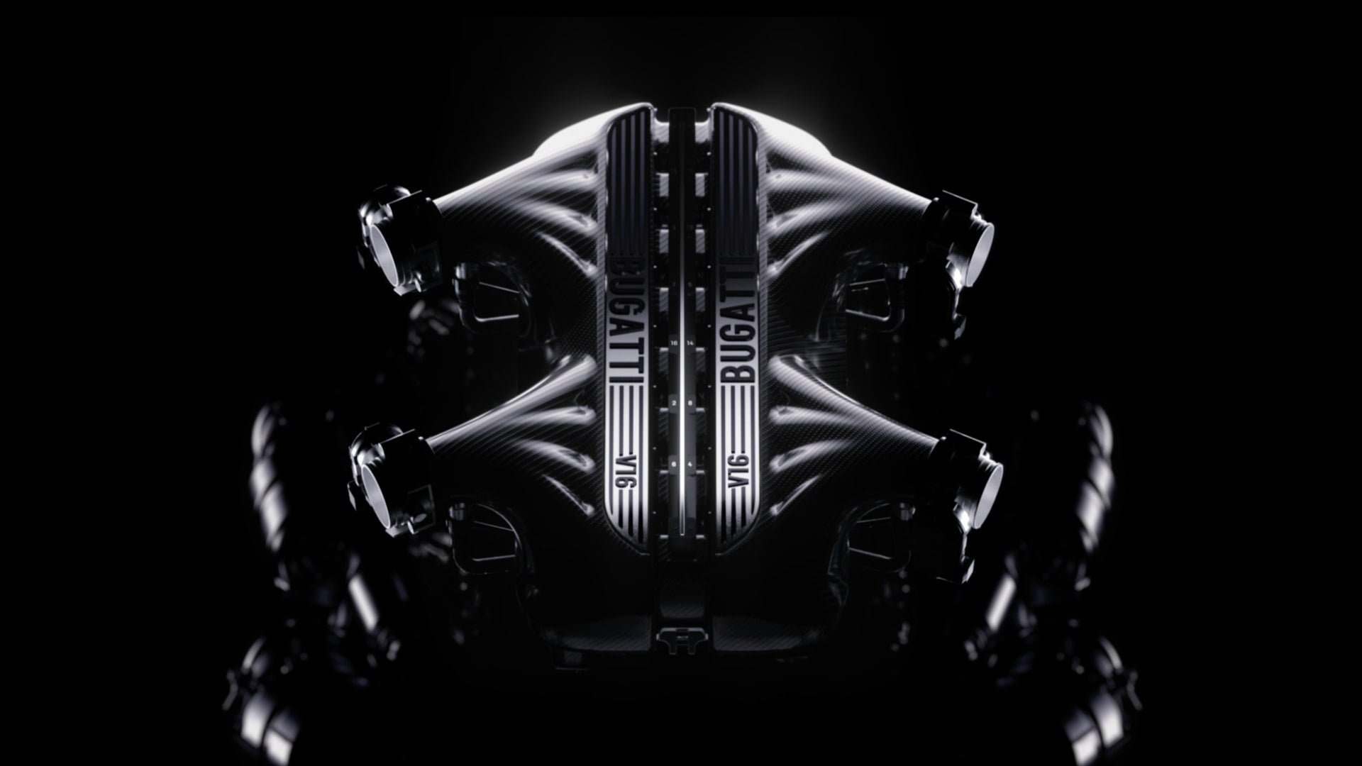Bugatti unveils new V16 hybrid engine with 1,800 HP, no turbos