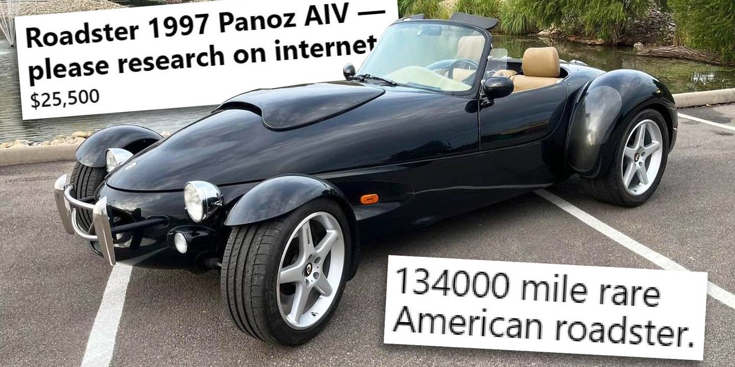 Risky Buy of the Day: Highest-Mileage Panoz AIV Roadster in the World