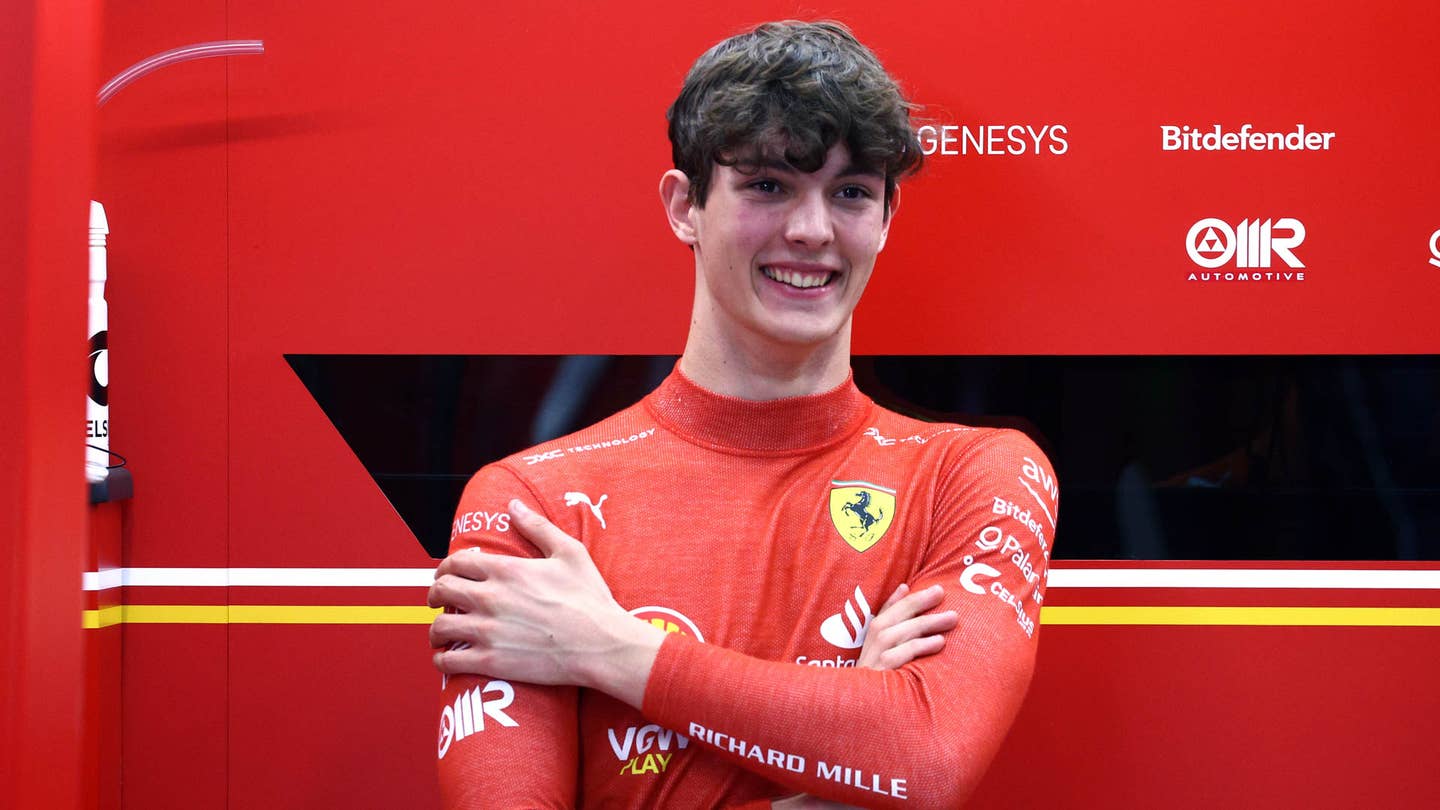 Ferrari Rookie Oliver Bearman Scores Points on First-Ever F1 Race