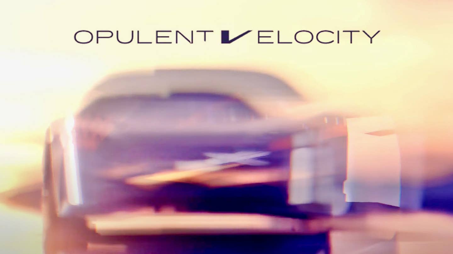 Cadillac’s Opulent Velocity Performance Concept Makes Some Weird Sounds