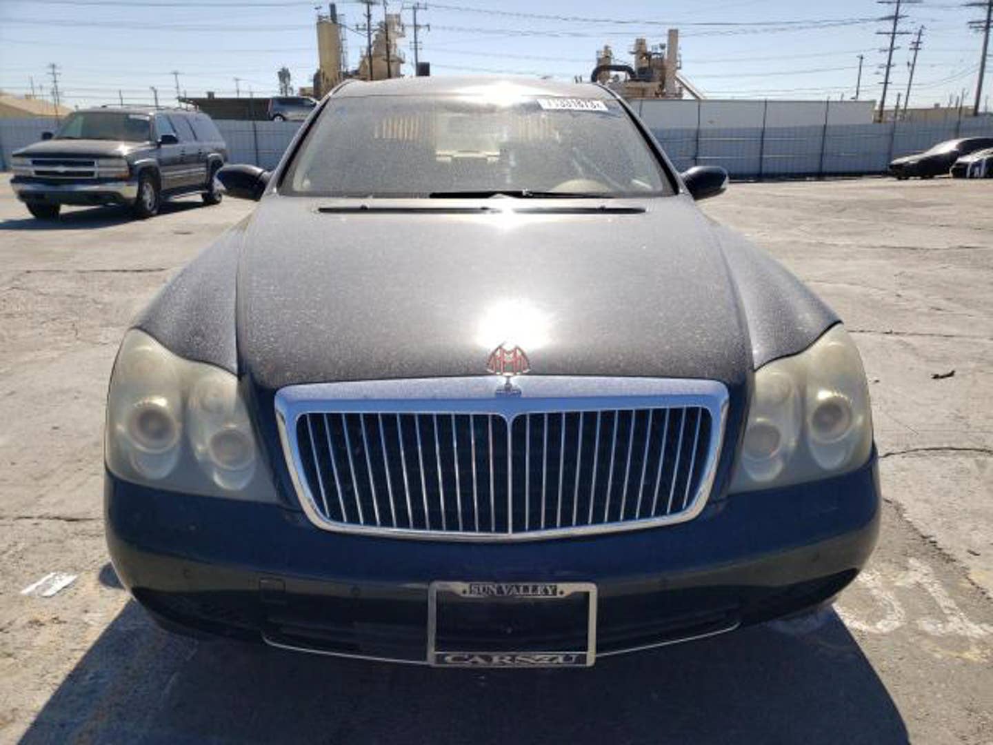 This Wrecked 2004 Maybach 57 and Its Twin-Turbo V12 Are Worth Saving—If You’re Brave