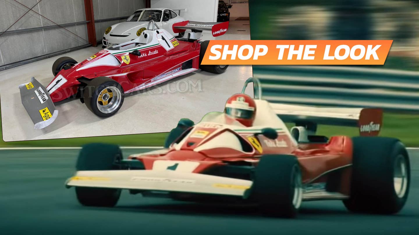 This ‘Rush’ Movie Prop Ferrari F1 Car Is Begging To Become a Track-Day Build