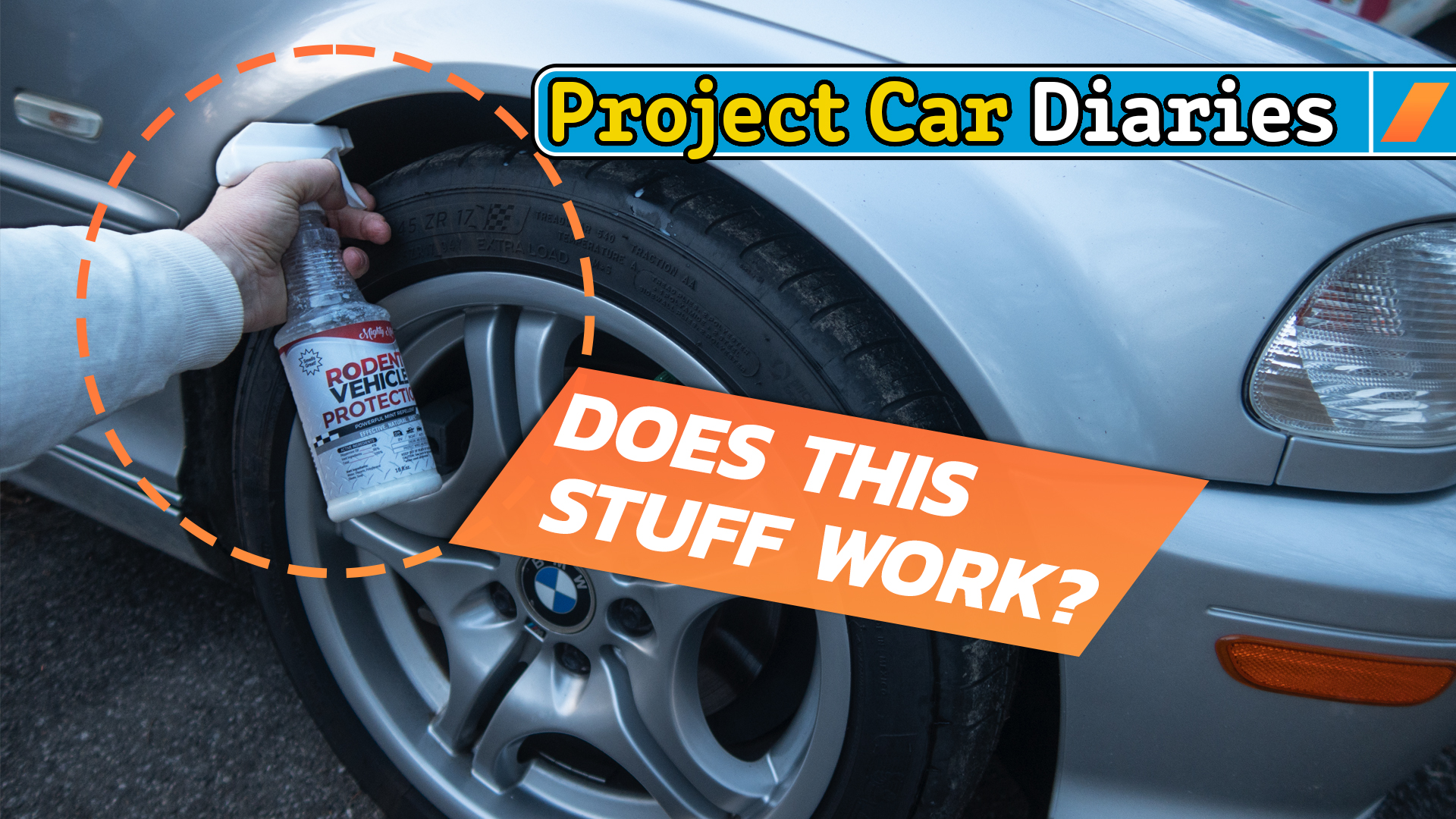 Project Car Diaries: Testing Many Methods for Keeping Mice out of My BMW