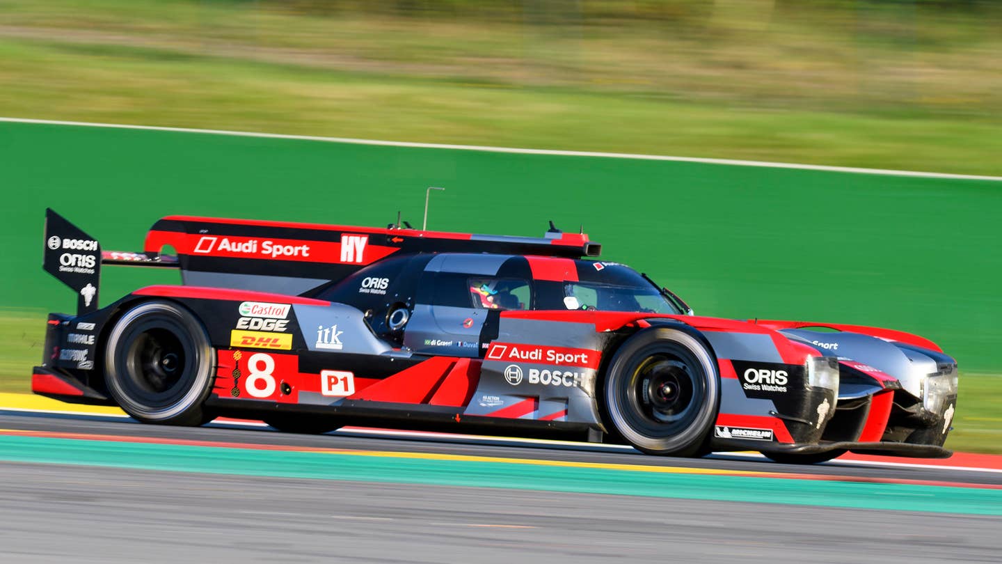 This is how the Audi R18 looked by the end of its tenure, in 2016. Yuck.