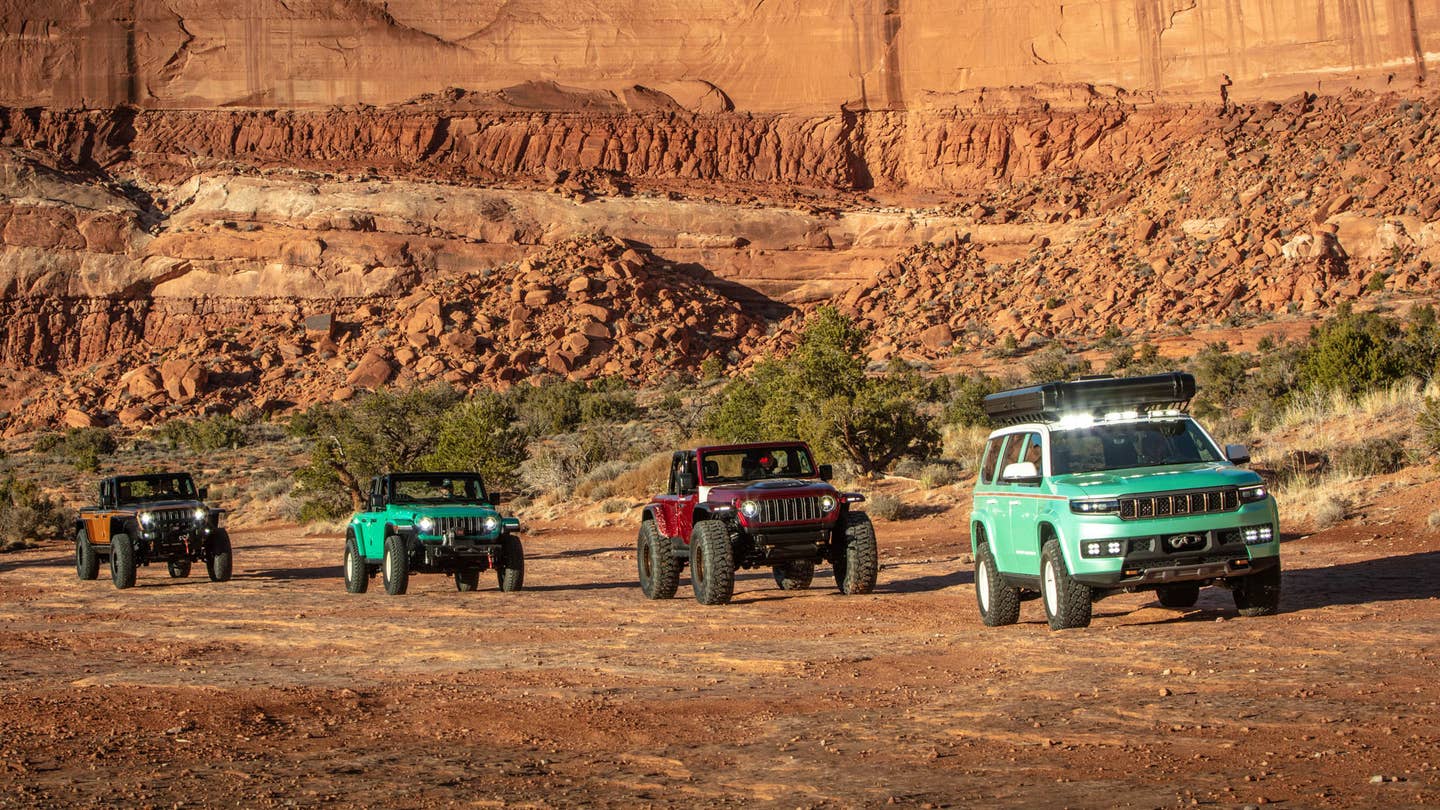 Jeep Vacationeer Concept Leads Four New Off-Roaders Into 2024 Easter Safari