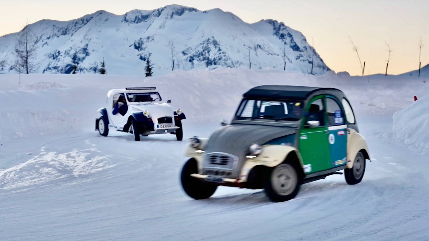 Forget F1, Citroen 2CV Ice Racing Is Where It's At | The Drive