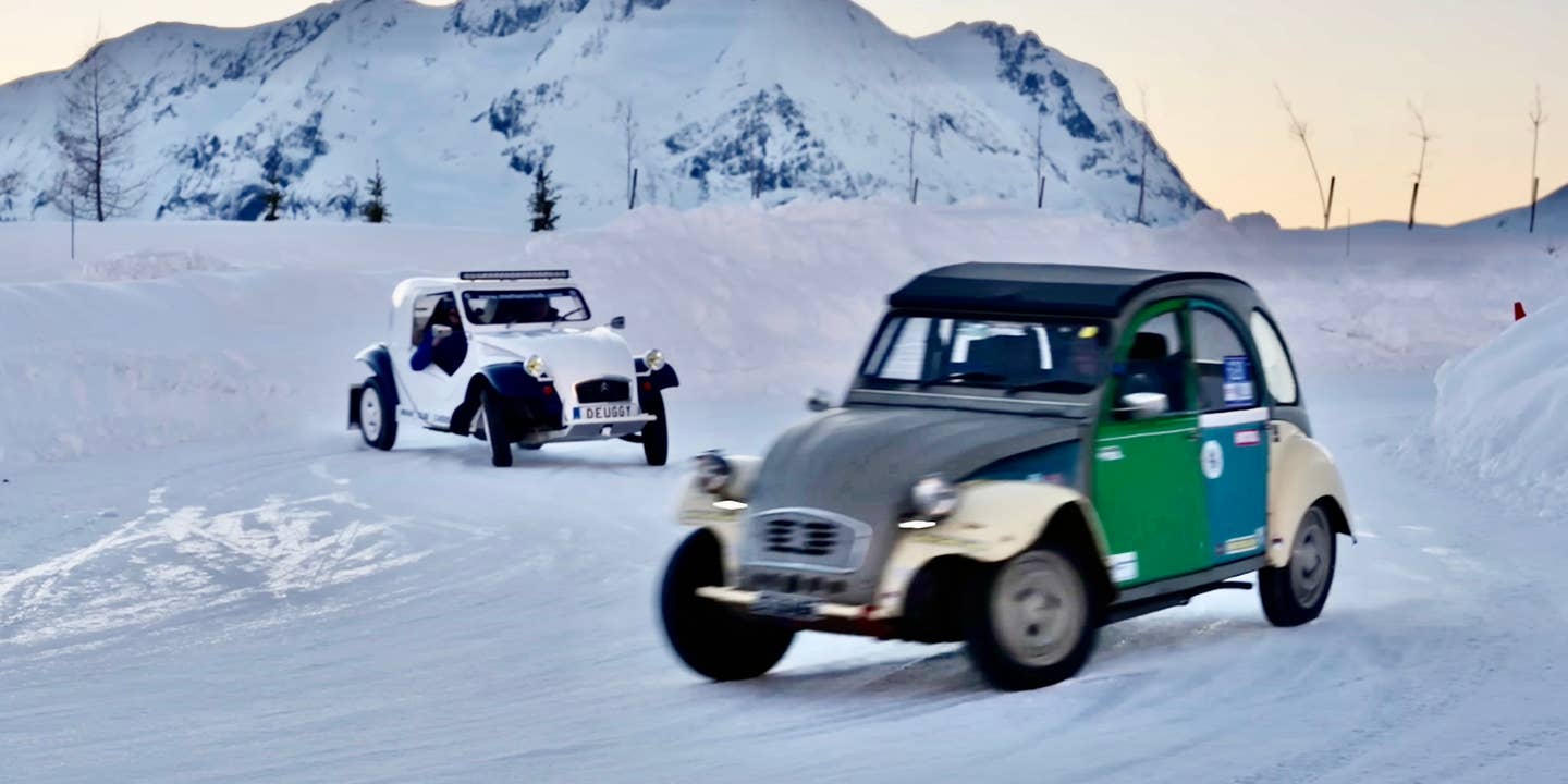 Forget F1, Citroen 2CV Ice Racing Is Where It’s At
