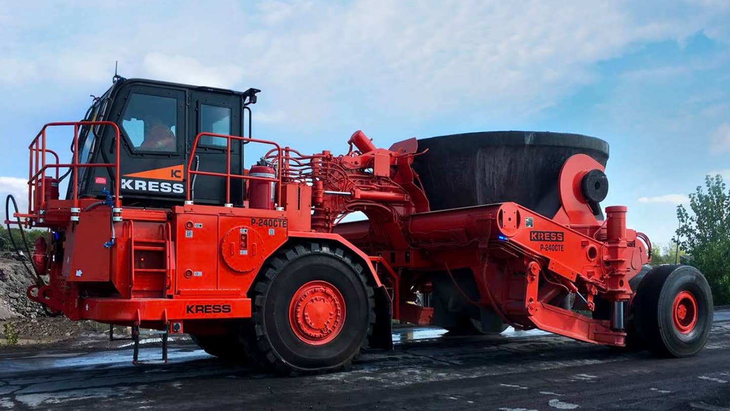 Meet the Enormous Articulating Trucks Built to Haul Molten Hot Slag