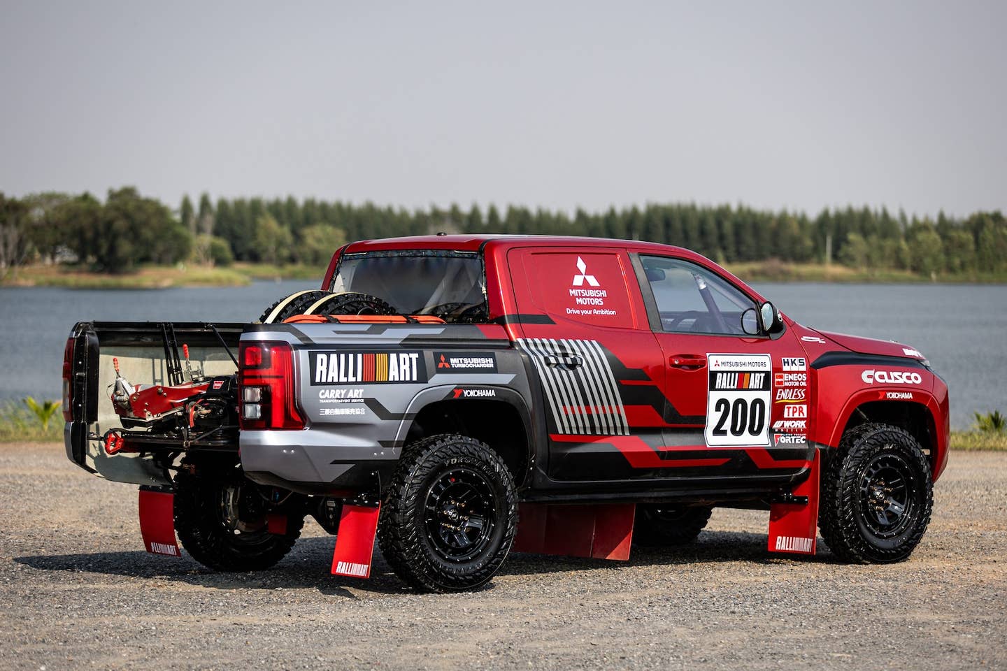 Asia Cross Country Rally 2024 Mitsubishi Triton Ralliart