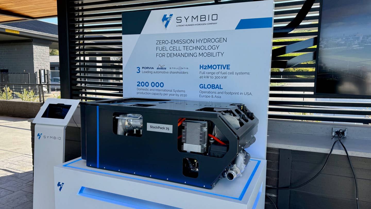 Symbio is using Michelin technology to bring hydrogen fuel cells to the transportation industry.