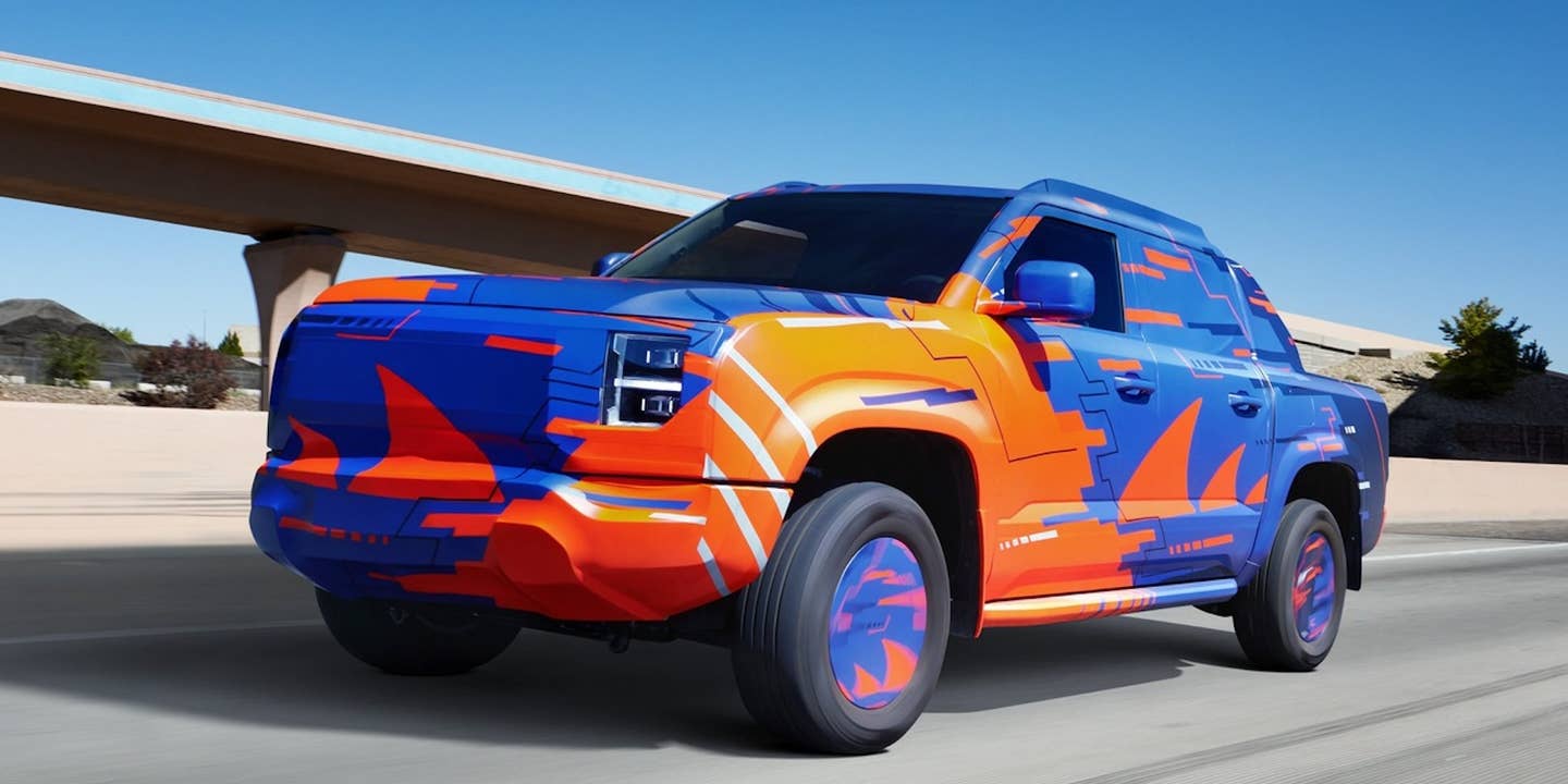 Electric BYD concept pickup truck