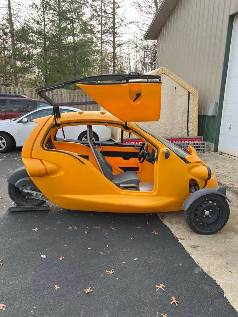 This Tandem-Seat Electric Three-Wheeler For Sale Is Surprisingly Cool