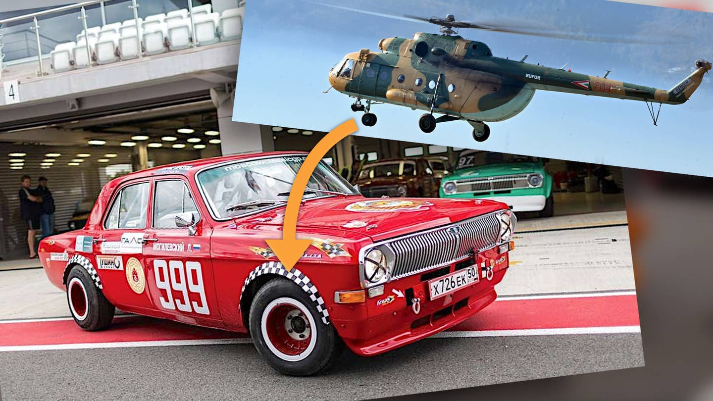 Soviet Racers Couldn’t Get Alloys, So They Turned to Magnesium Helicopter Wheels