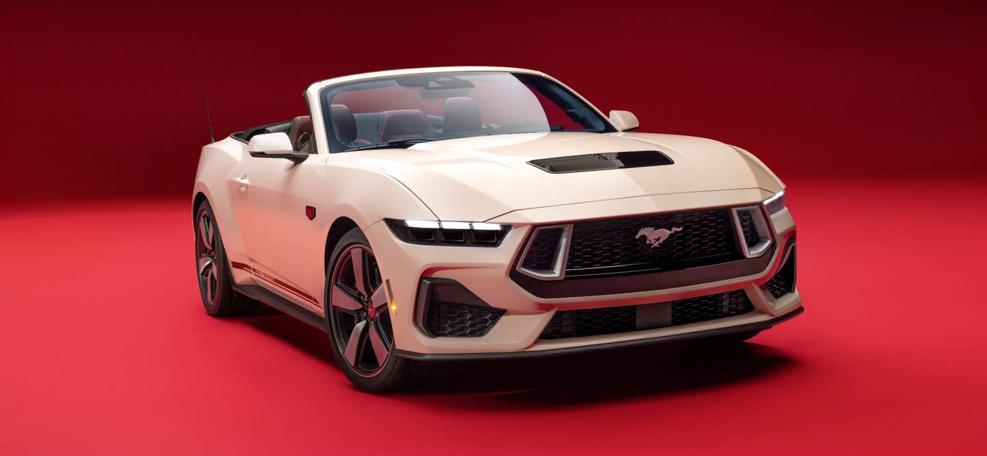 2025 Ford Mustang 60th Anniversary Package.