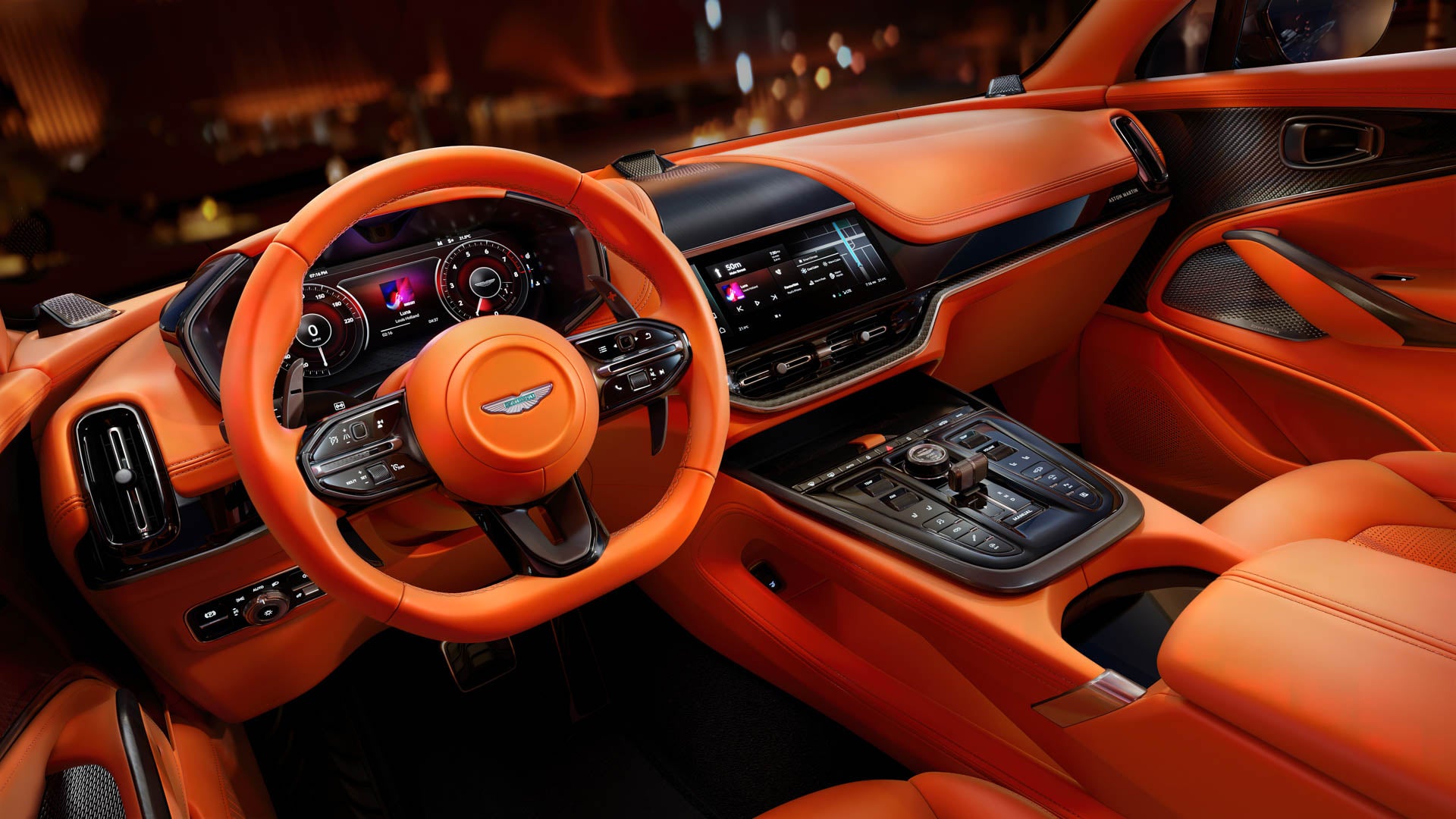 The interior of the Aston Martin DBX707 now matches its stunning exterior beauty.