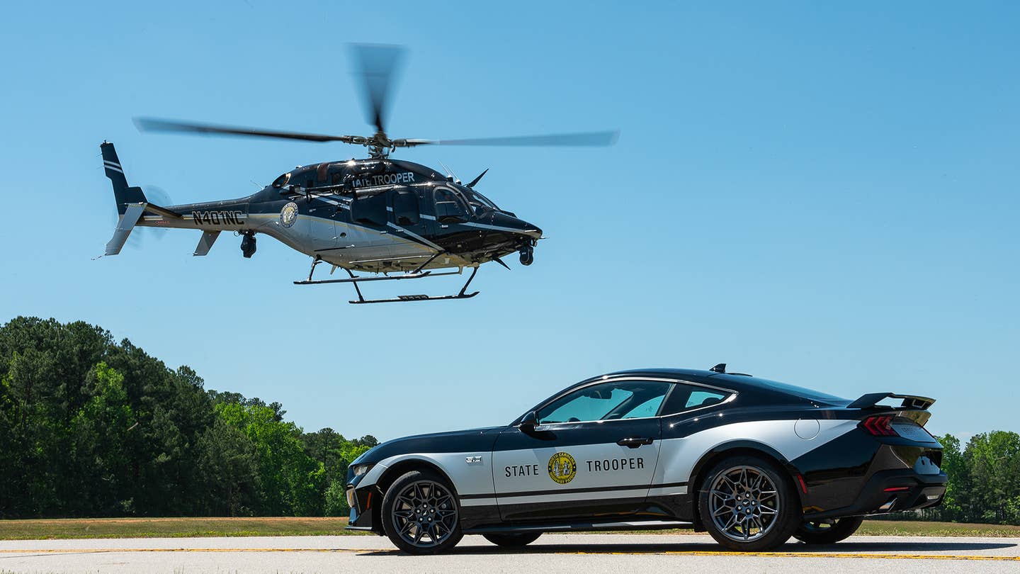 V8 Ford Mustang Returns to Police Duty in North Carolina