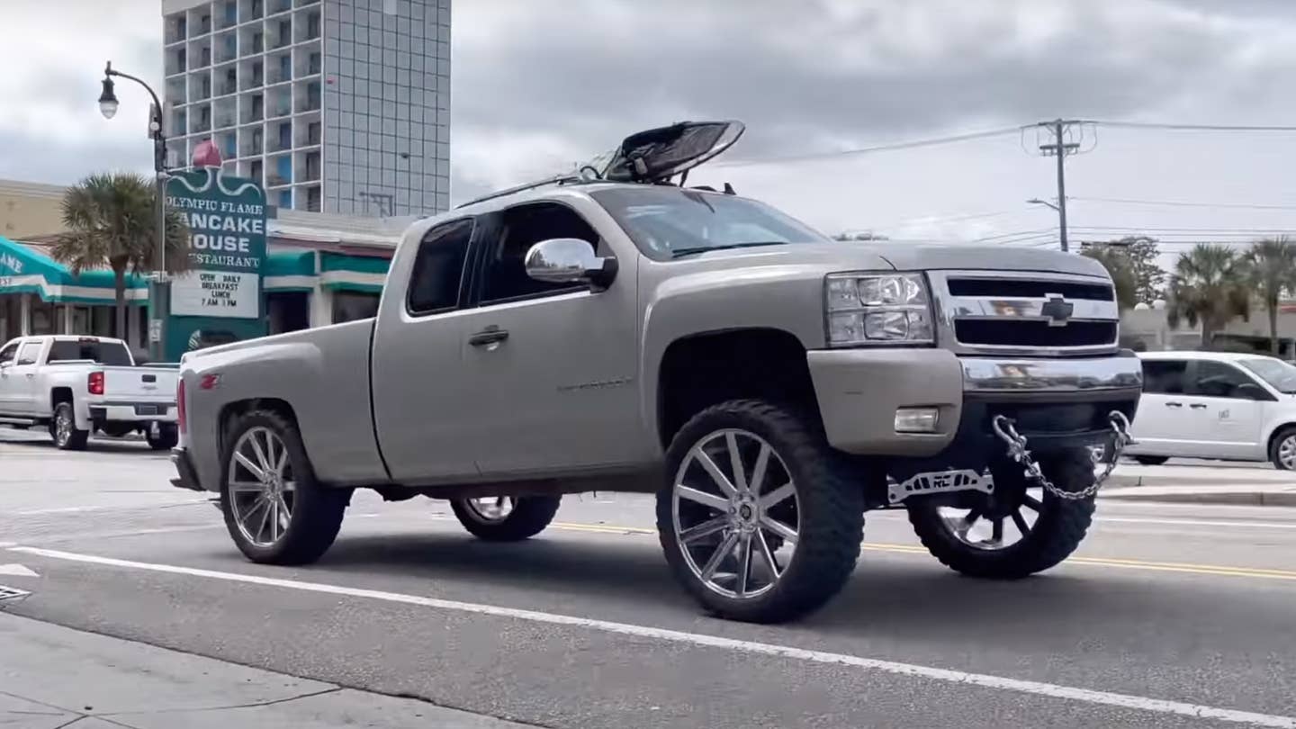 Driving a Squatted Truck in South Carolina Can Get Your License Pulled for a Year