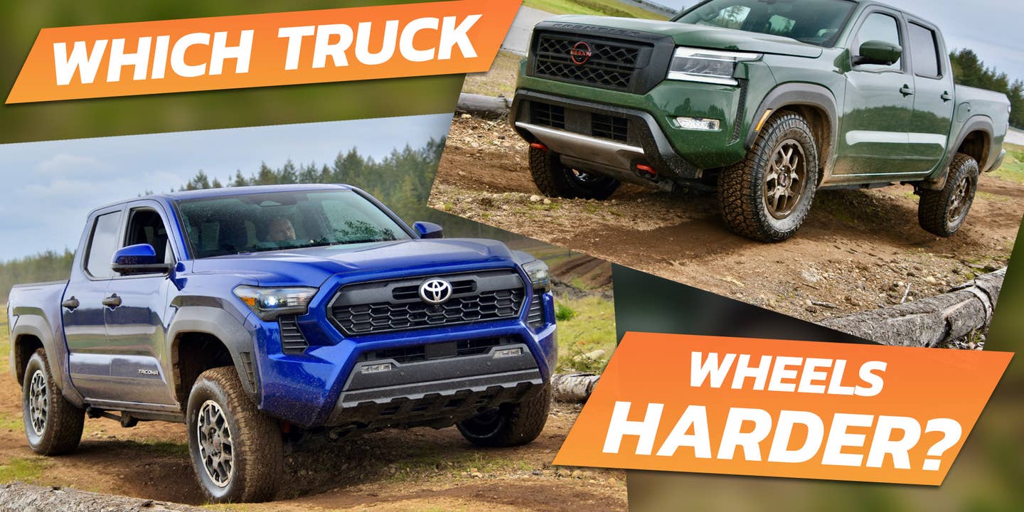 2024 Toyota Tacoma TRD Off-Road and 2024 Nissan Frontier Pro-4X