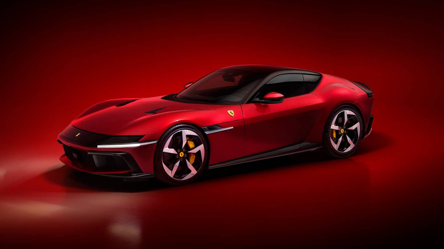 No Prizes for Whoever Can Guess How Many Cylinders the New Ferrari 12Cilindri Has