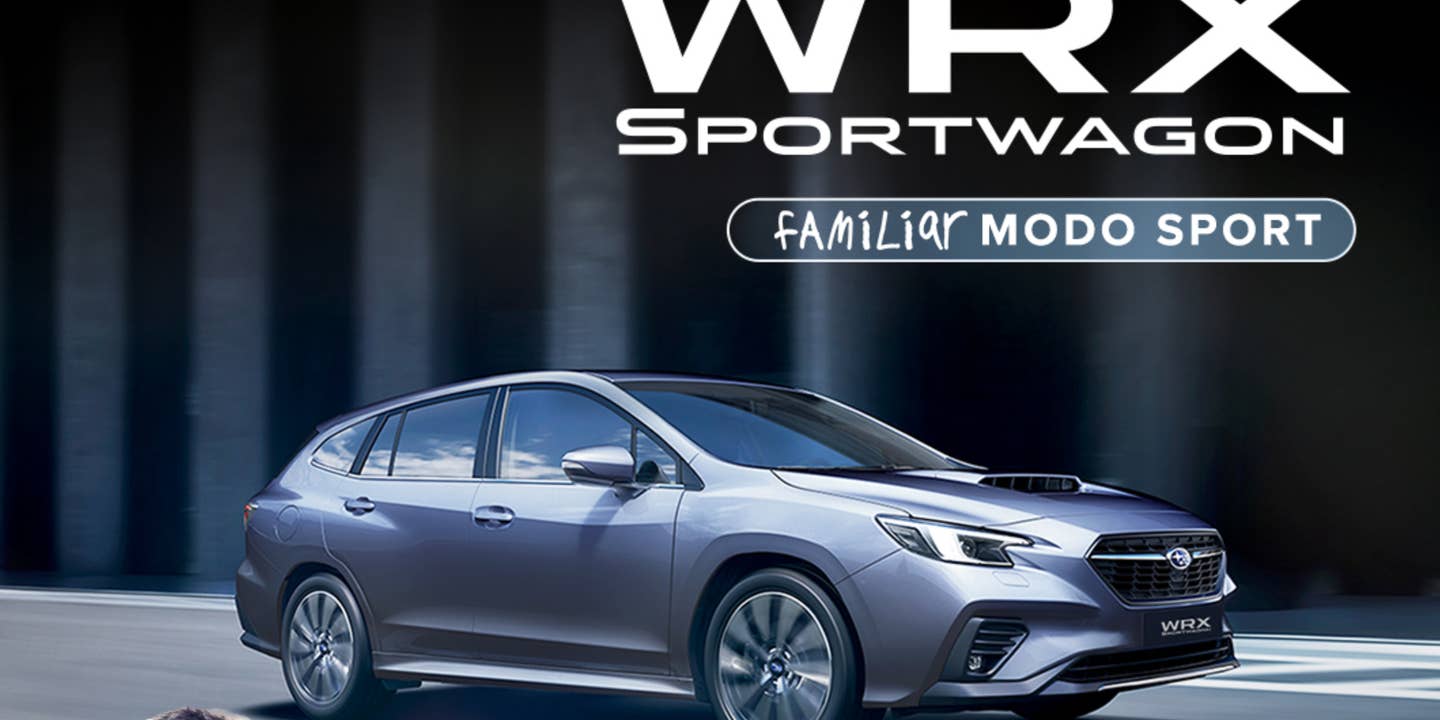 Subaru Is Finally Making a Manual WRX Wagon… for Mexico