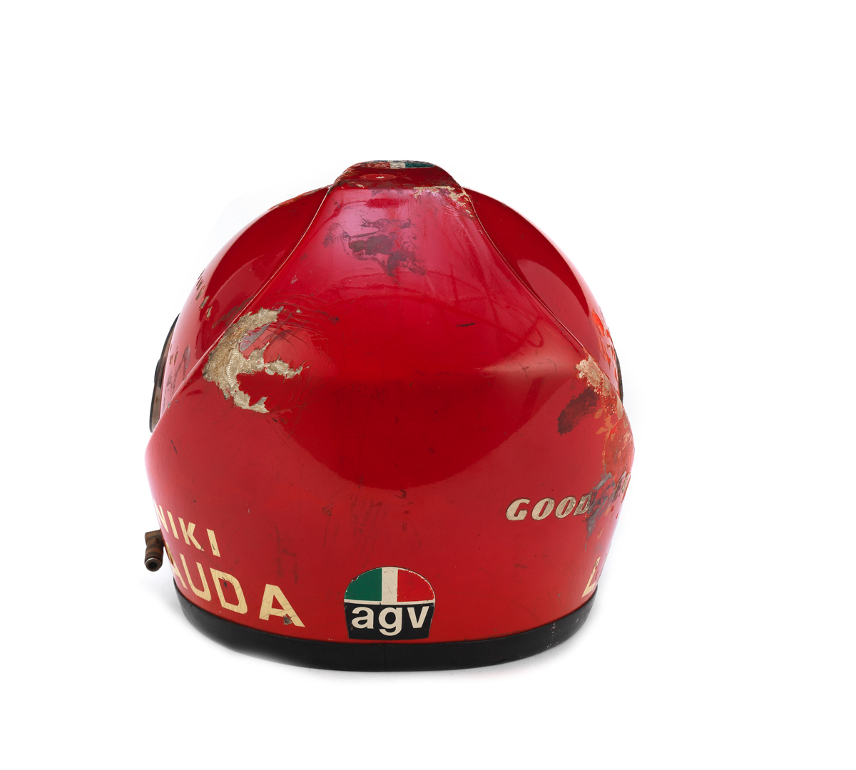 The F1 Helmet Niki Lauda Wore in the Nurburgring Crash Is Going to Auction