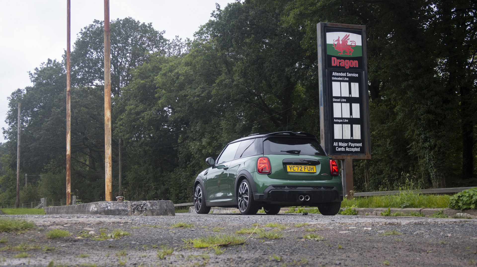 The Mini JCW's fuel economy varies a lot depending on how you drive it. <em>Andrew P. Collins</em>