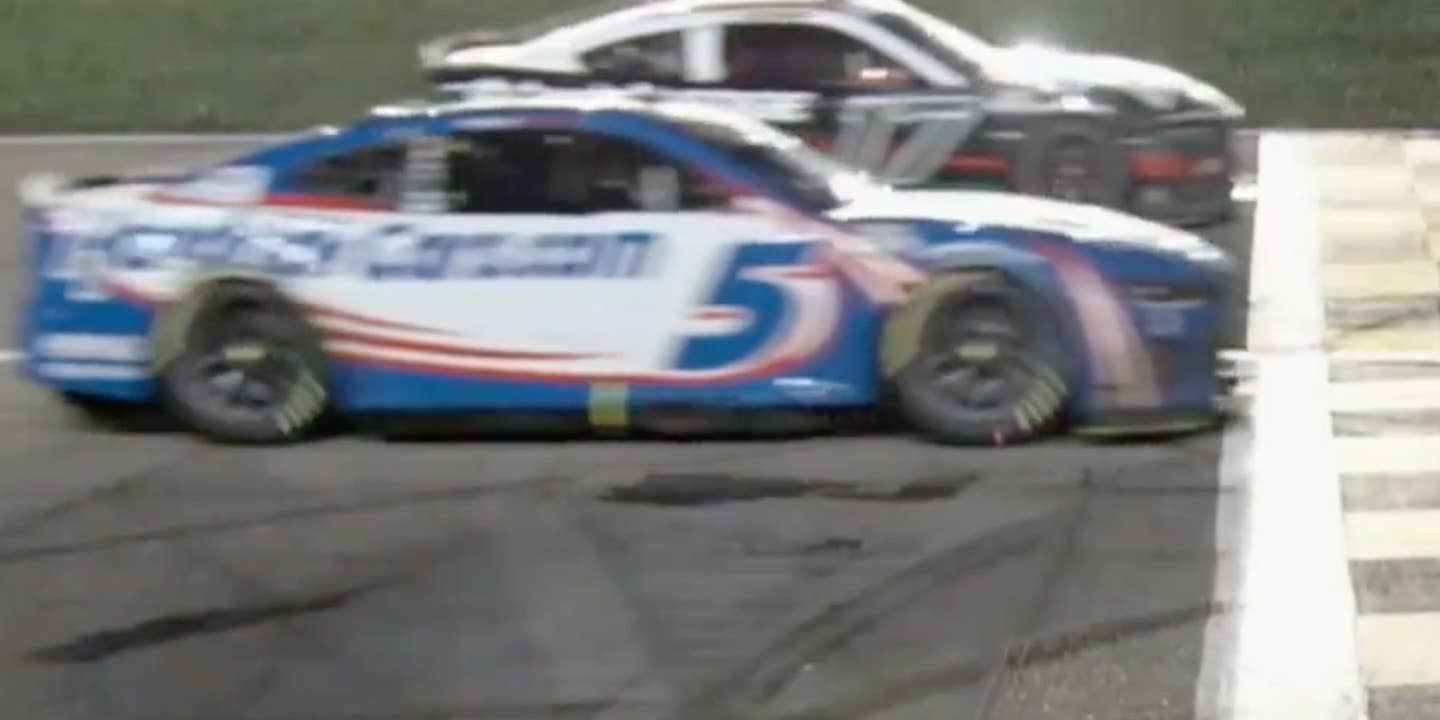 This Is What Winning by 0.001 Seconds In NASCAR Looks Like