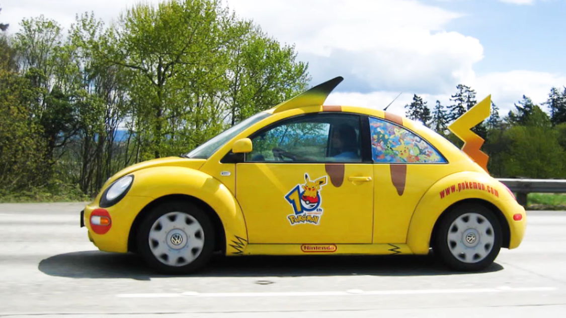Rare Pikachu VW Beetle Is the Ultimate Catch for a Pokemon-Loving Gearhead