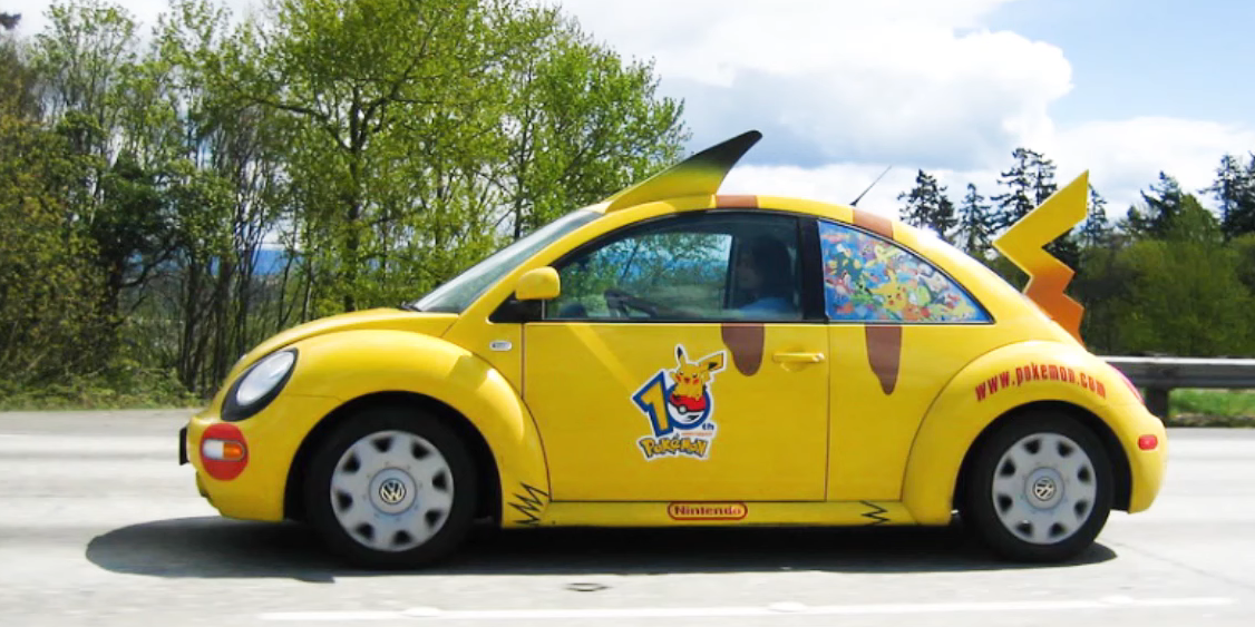 Rare Pikachu VW Beetle Is the Ultimate Catch for a Pokemon-Loving Gearhead
