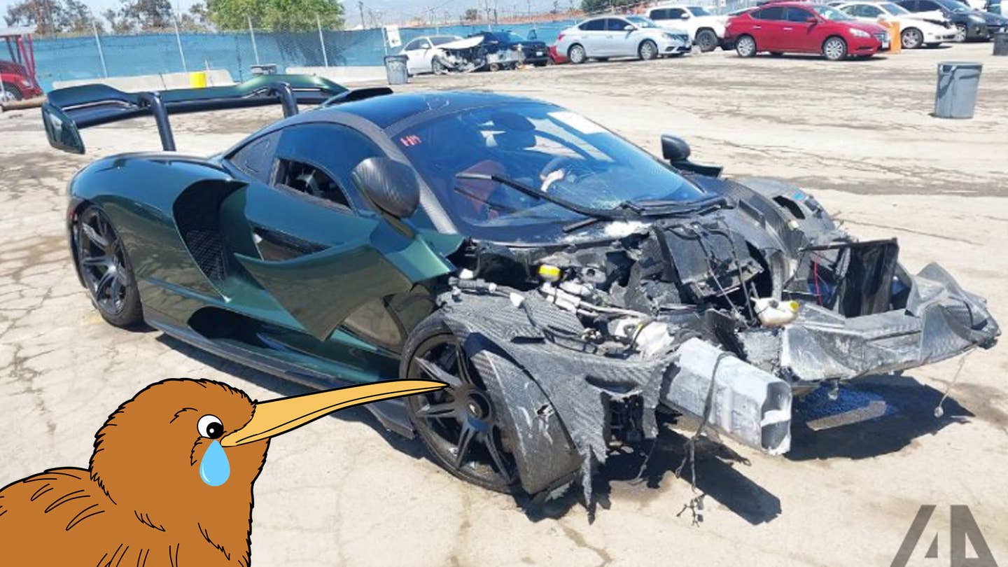 Totaled McLaren Senna Is Looking for Another YouTuber to Crash It Again