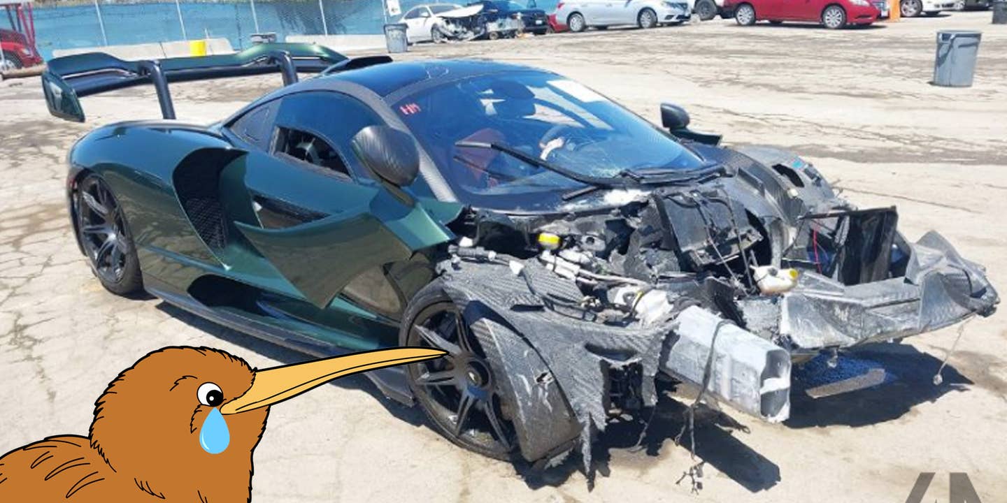 Totaled McLaren Senna Is Looking for Another YouTuber to Crash It Again