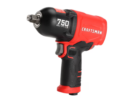 Craftsman 1/2-Inch 750 LB-FT Air Impact Wrench for $119.99