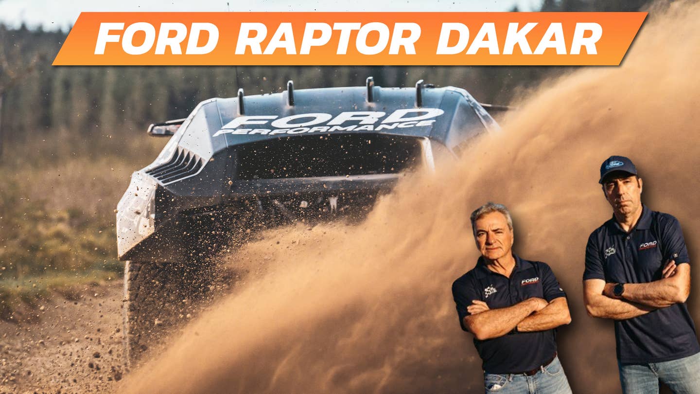 Ford Raptor Dakar Is Unlike Any Production Truck—and Carlos Sainz Will Drive It