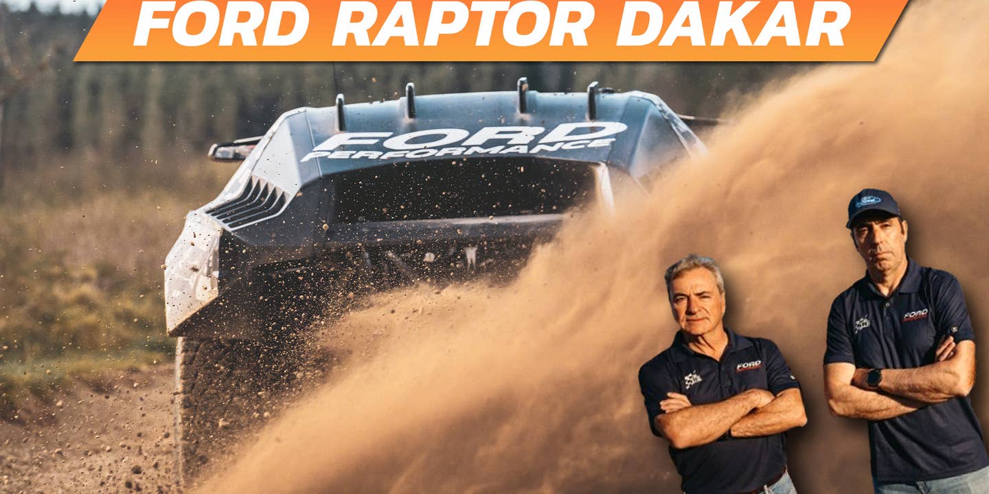 Ford Raptor Dakar Is Unlike Any Production Truck—and Carlos Sainz Will Drive It