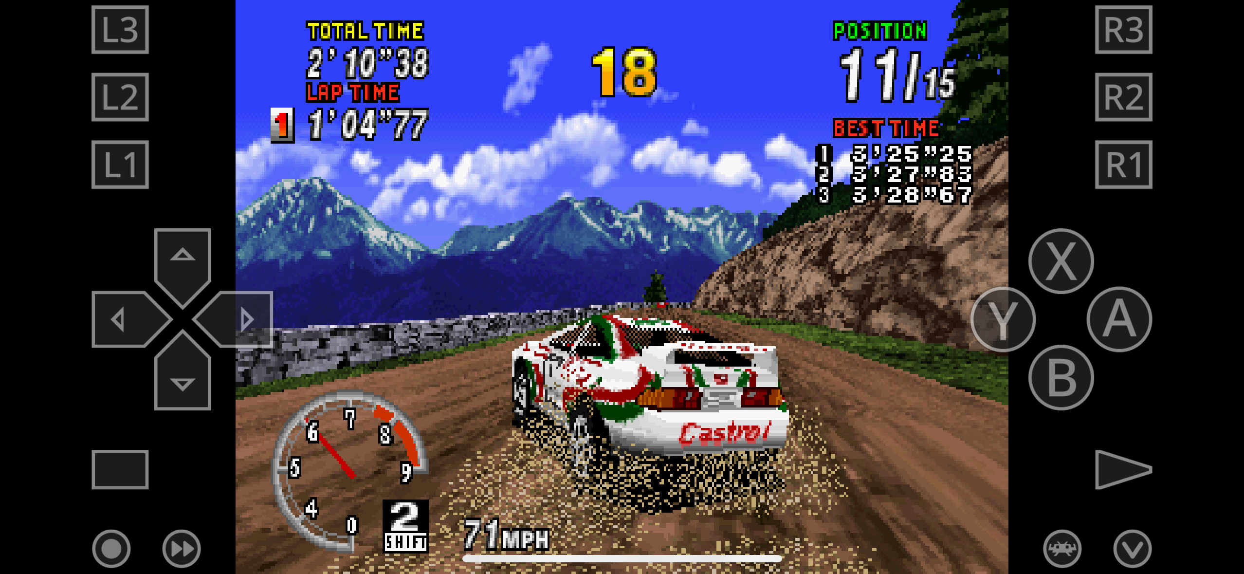 <em>Sega Rally</em> may be the greatest handling racing game of all time, but believe me: it still needs a controller.