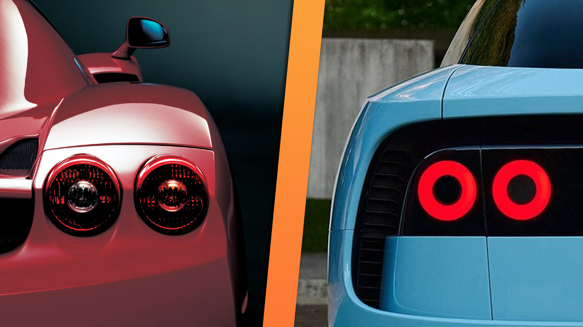 Ferrari Enzo compared with the Luce
