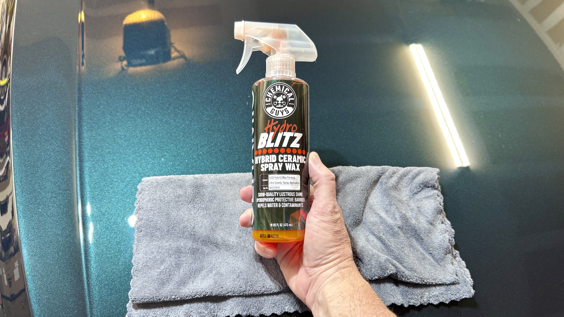 chemical guys hydroblitz spray wax