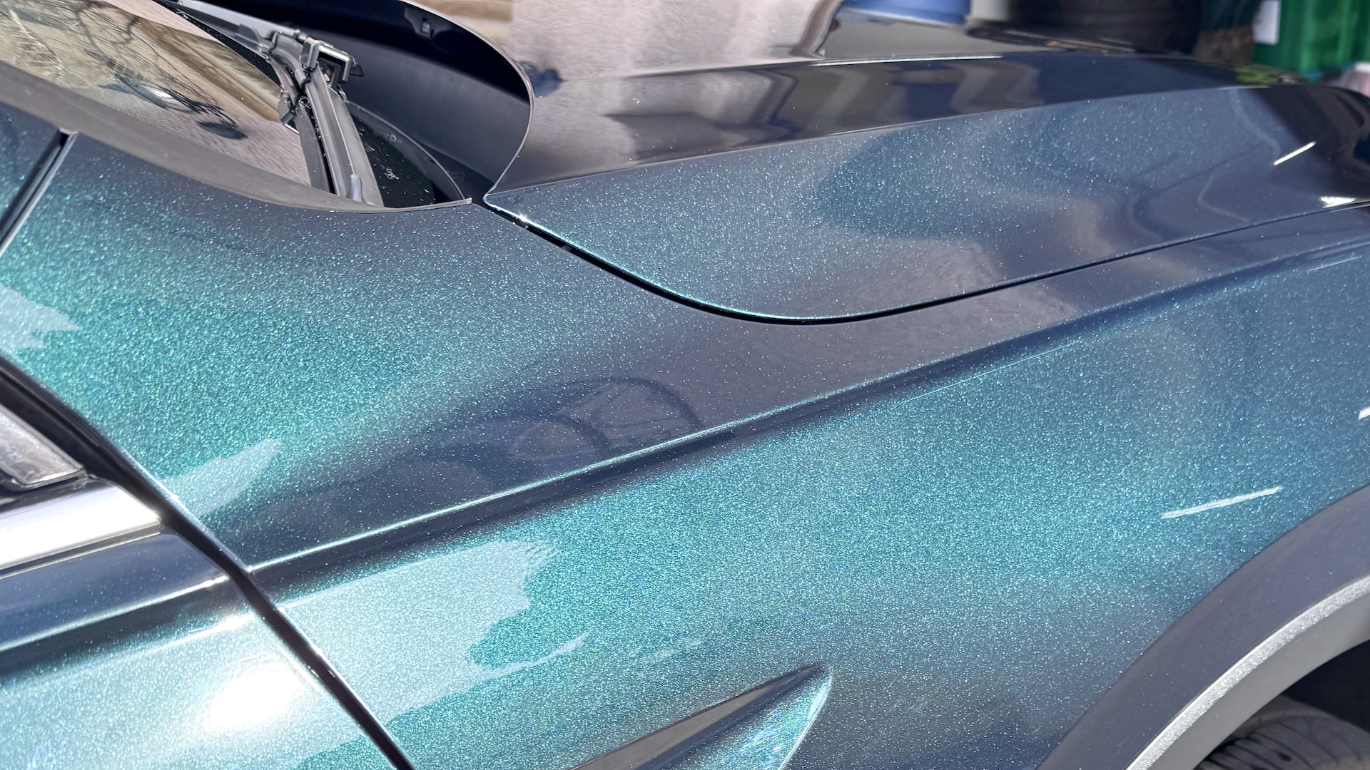 just a clean and shiny tiguan fender