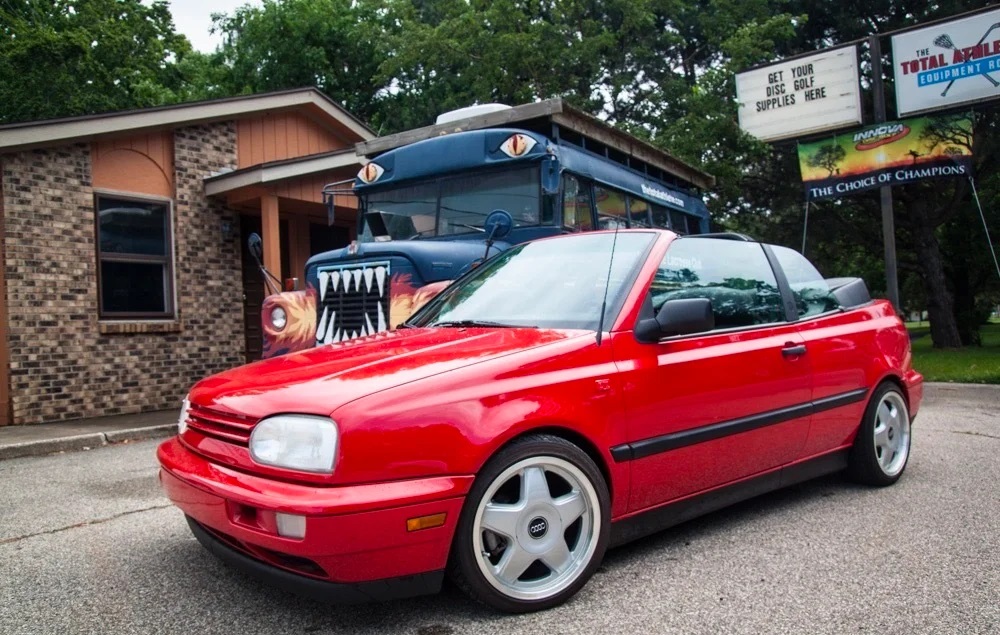 modified vw cabrio