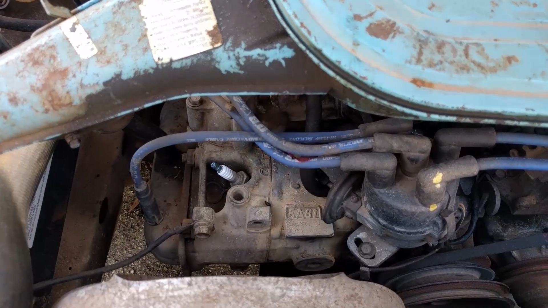 Subaru Brat spark plug.