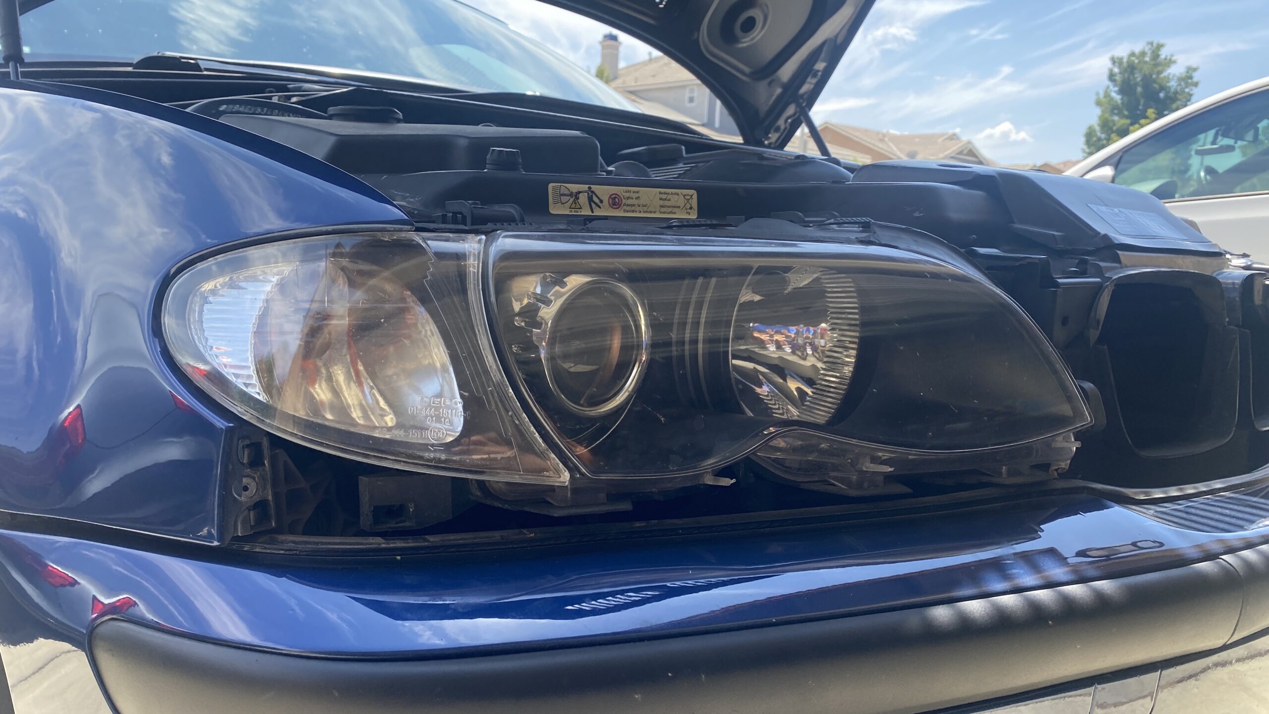 How I Swapped My E46 BMW’s Burned Xenon Headlights