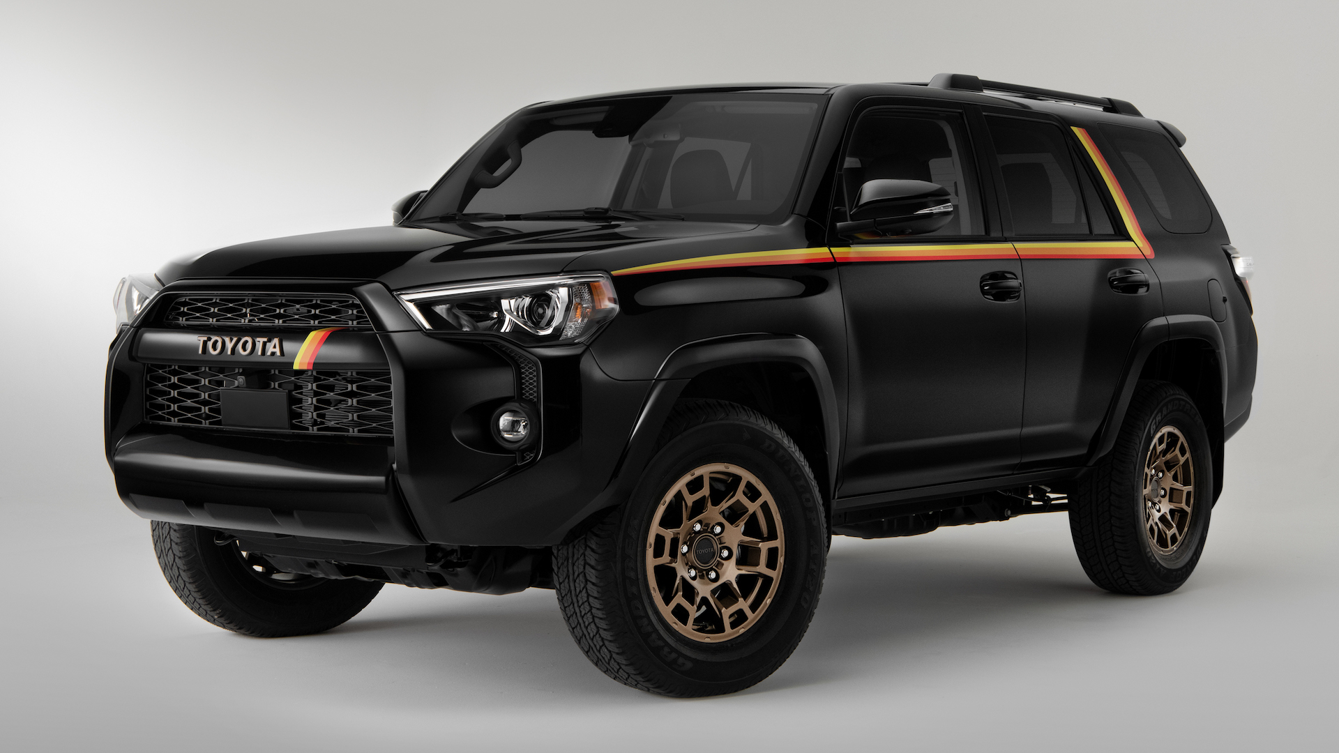 2023 Toyota 4Runner 40th Anniversary Edition in black.