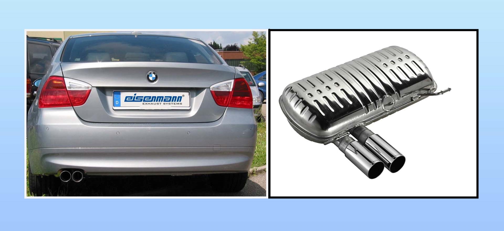 eisenmann exhaust bmw e90 3 series