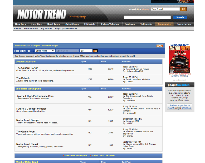 Waybackmachine Cars A Car Forum Gave Me the Strength to Come Out and Kept Me From Being ...
