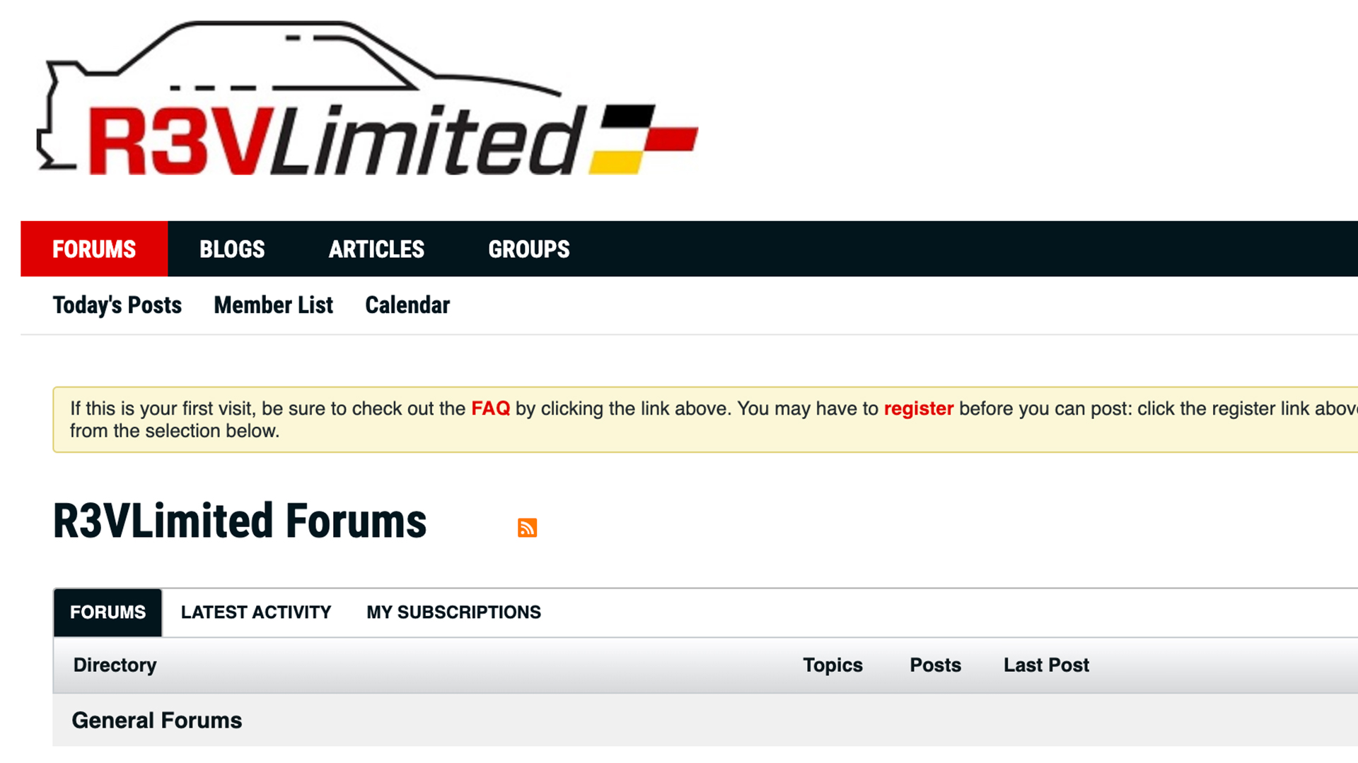 A car blog called R3VLimited