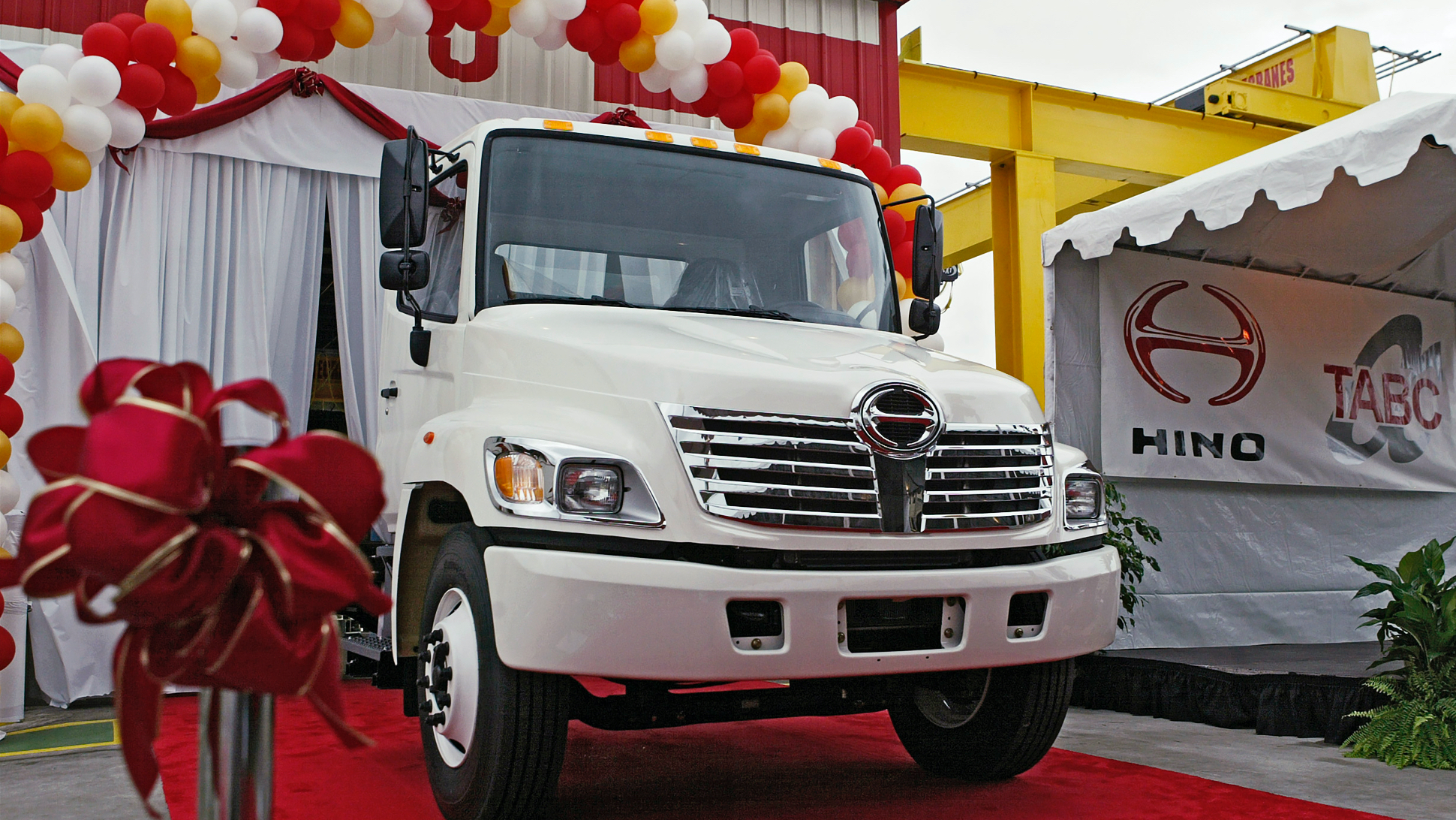 A Hino truck.