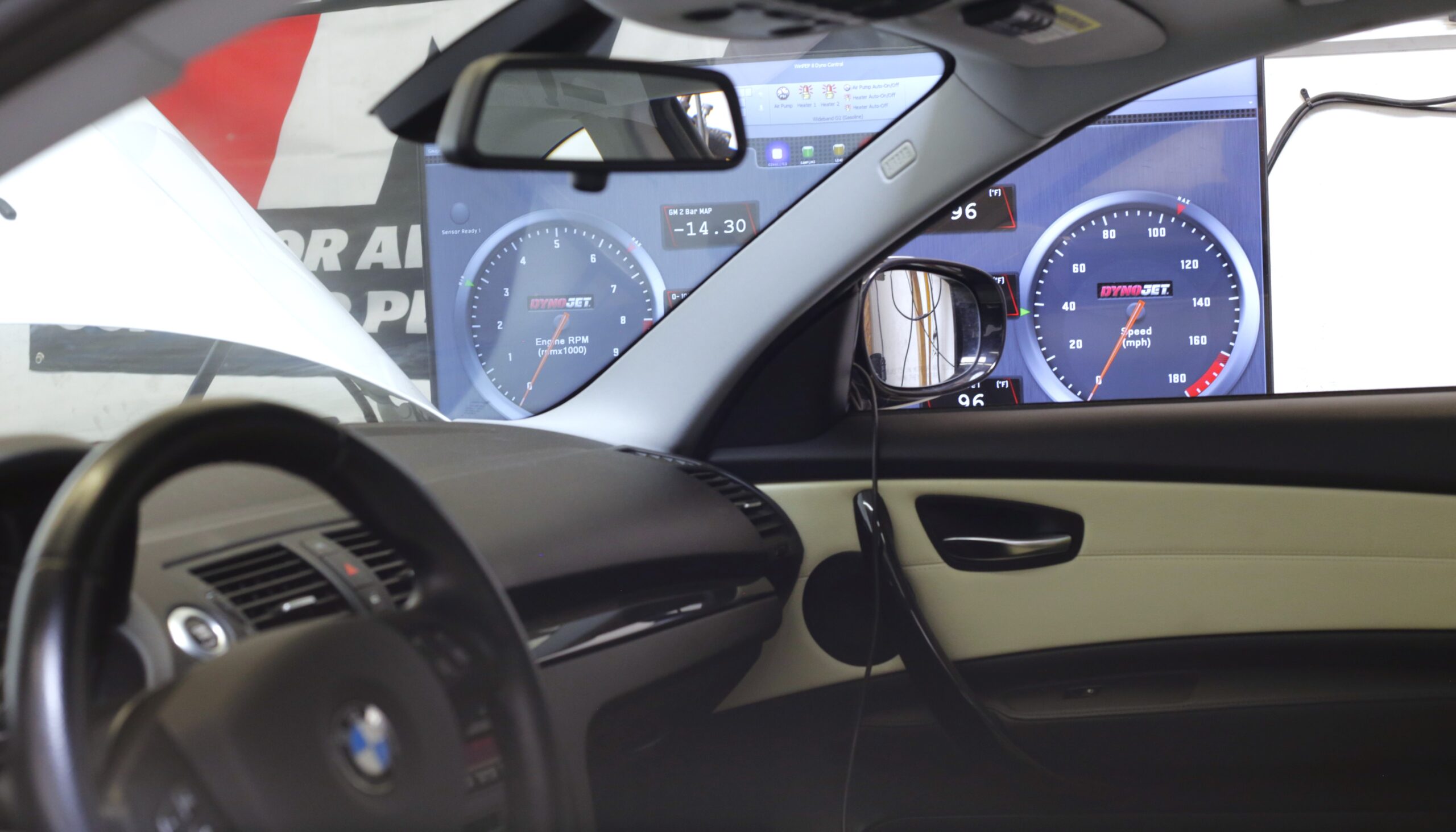 BMW 128i dyno session