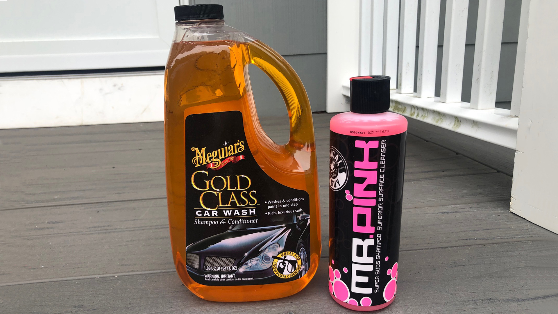Meguiars Gold Class vs. Chemical Guys Mr. Pink Review