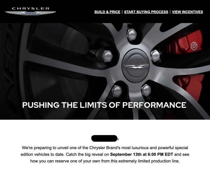 The 2023 Chrysler 300 May Get a Performance Version for Its Final Year